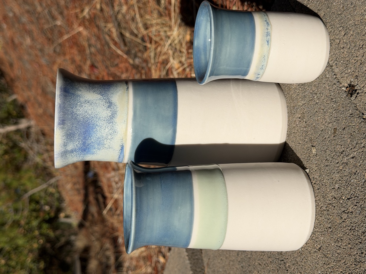 Handthrown ceramic vessel